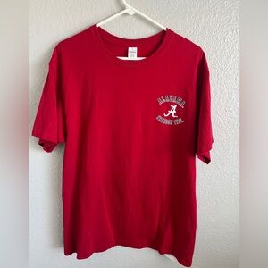 NWOT Hanes Red Alabama Crimson Tide Men's Shirt Large